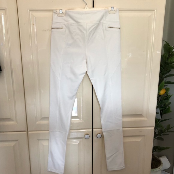 PINK STITCH white pant/legging size 4 - Picture 2 of 7